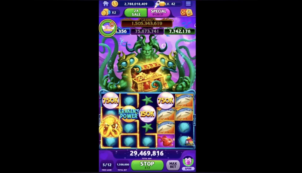 Power of the Kraken Game